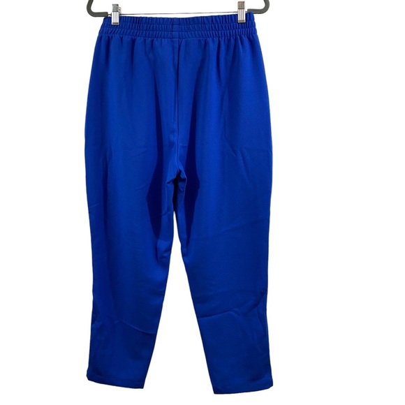 Abercrombie & Fitch Womens Pull On Pants Pockets Blue Boho Trouser High Rise M - Picture 2 of 10